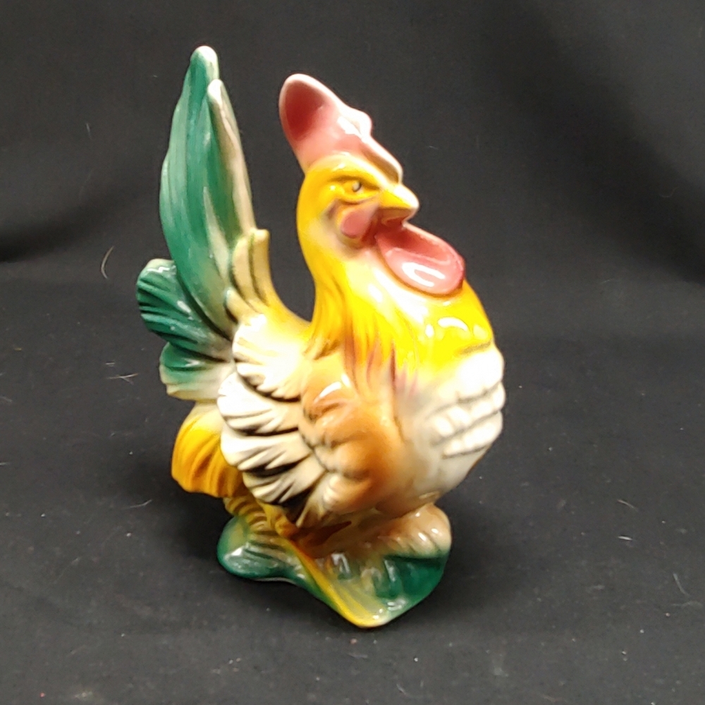 Vintage Royal Copley Porcelain Rooster